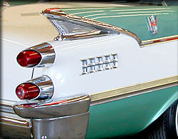 Til fin of 1959 Custom Royal Lancer